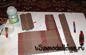 Диван з картону