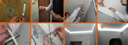 Діодний підсвічування стелі - як зробити монтаж своїми руками, фото і відео інструкції (підсвічування) Діодний підсвічування стелі - як зробити монтаж своїми руками, фото і відео інструкції