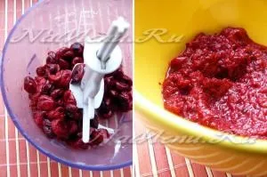 Домашнє морозиво з вершків і вишні (домашнє) Домашнє морозиво з вершків і вишні