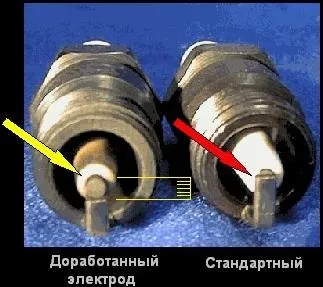 Доопрацювання свічок запалювання (rhhcc) Доопрацювання свічок запалювання