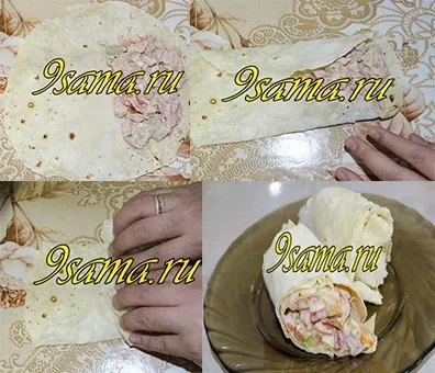 Домашня шаурма з куркою в лаваші, я сама щаслива домогосподарка (прості рецепти) Домашня шаурма з куркою в лаваші, я сама щаслива домогосподарка