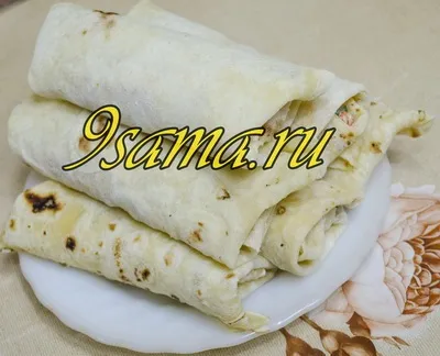 Домашня шаурма з куркою в лаваші, я сама щаслива домогосподарка (я сама) Домашня шаурма з куркою в лаваші, я сама щаслива домогосподарка
