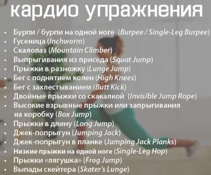 Ефективна кардиотренировка в домашніх умовах (умовах) Ефективна кардиотренировка в домашніх умовах