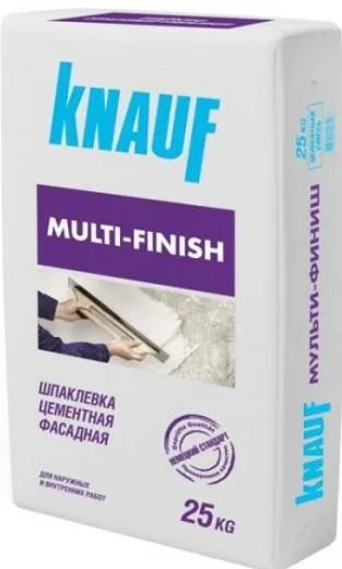 Фасадна шпаклівка для зовнішніх робіт по бетону, фінішна (зовнішніх) Фасадна шпаклівка для зовнішніх робіт по бетону, фінішна