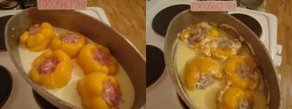 Фарширований перець з м'ясом і рисом смачний рецепт з фото