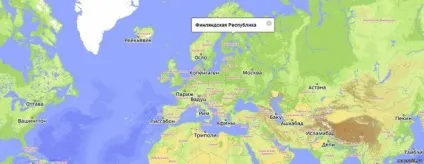 Фінляндія на карті (Фінляндія) Фінляндія на карті