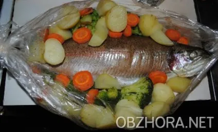 Форель запечена в духовці під сиром - другі страви - рецепти з фото