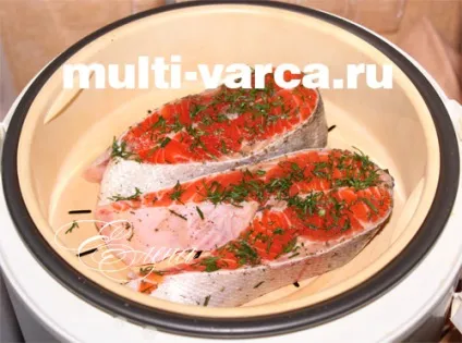 Форель з картоплею на пару в мультиварці (пару) Форель з картоплею на пару в мультиварці