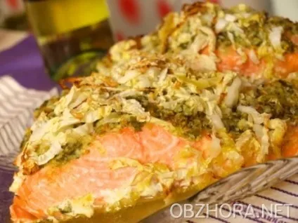 Форель запечена в духовці під сиром - другі страви - рецепти з фото