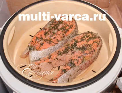 Форель з картоплею на пару в мультиварці (картопля) Форель з картоплею на пару в мультиварці