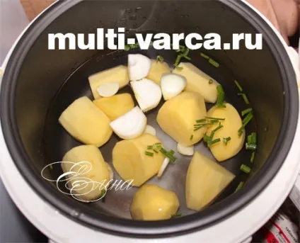 Форель з картоплею на пару в мультиварці (пару) Форель з картоплею на пару в мультиварці