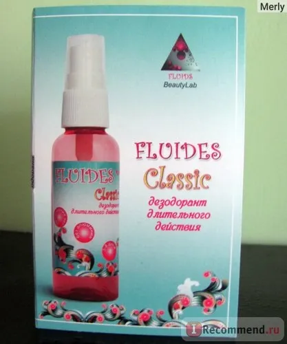 Біо-дезодорант fluides classic - «не зрозуміла ефекту (classic) Біо-дезодорант fluides classic - «не зрозуміла ефекту