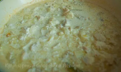 Біла риба в вершковому соусі, правильна їжа (риба) Біла риба в вершковому соусі, правильна їжа
