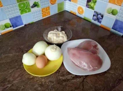 Швидкі котлети рубані з курячої грудки з майонезом - як правильно приготувати котлети рубані (рубані) Швидкі котлети рубані з курячої грудки з майонезом - як правильно приготувати котлети рубані