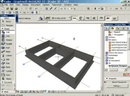 Фундамент в archicad