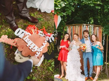Фотозоні на весілля