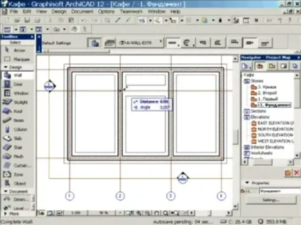 Фундамент в archicad