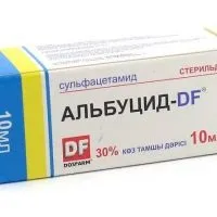 Очні краплі альбуцид