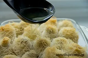 Грецькі катаіфі, прості кулінарні рецепти з фотографіями (грецькі) Грецькі катаіфі, прості кулінарні рецепти з фотографіями