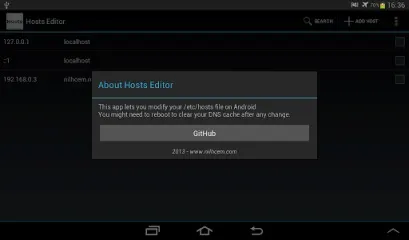 Hosts editor apk 1