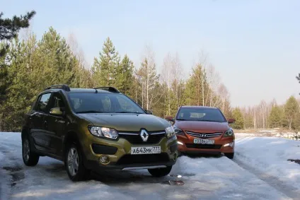Hyundai solaris і renault sandero stepway муки вибору (stepway) Hyundai solaris і renault sandero stepway муки вибору