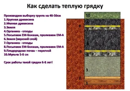 Грядки по Курдюмову розумні, компостні, вузькі і високі фото і відео (Курдюмову) Грядки по Курдюмову розумні, компостні, вузькі і високі фото і відео