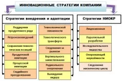 Інноваційні стратегії і їх види (види) Інноваційні стратегії і їх види