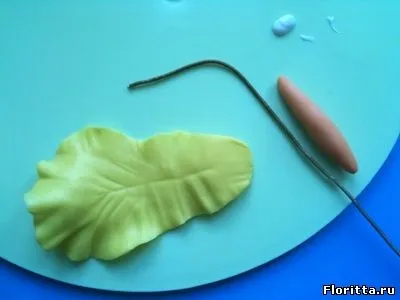 Іриси з холодного фарфору