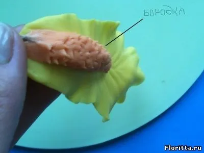 Іриси з холодного фарфору