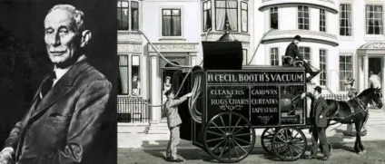 Історія створення пилососа, історія речей