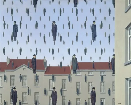 Історія одного шедевра «Голконда» Магрітта (Магрітт «Мої картини) Історія одного шедевра «Голконда» Магрітта