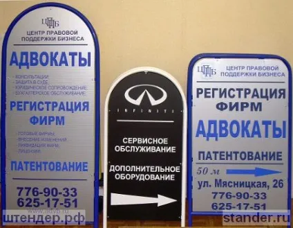 виготовлення штендерів