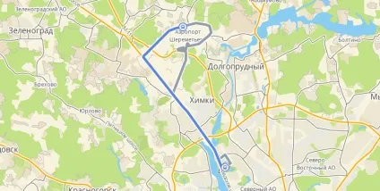 Як дістатися до Шереметьєво від річкового вокзалу розклад автобуса 851