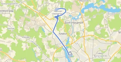Як дістатися до Шереметьєво від річкового вокзалу розклад автобуса 851