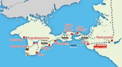 Як доїхати в крим