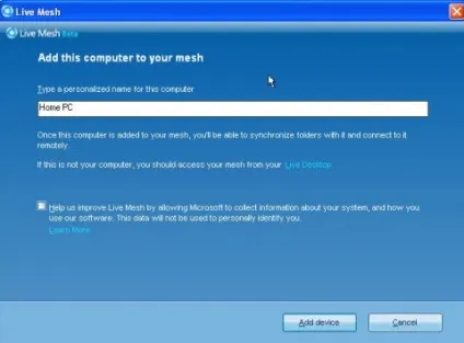Як використовувати windows live mesh
