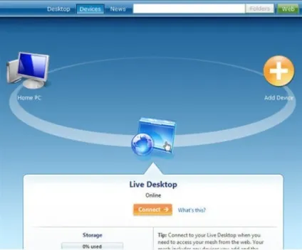 Як використовувати windows live mesh