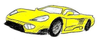 Як намалювати машину олівцем проста техніка малювання (машину) Як намалювати машину олівцем проста техніка малювання