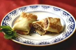 Млинці з м'ясом