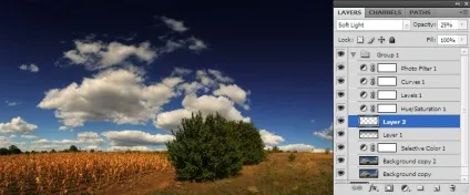 Блог фотографа, обробка пейзажів в photoshop (накладення Overlay Перекриття) Блог фотографа, обробка пейзажів в photoshop