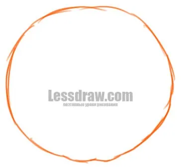 Як намалювати гарбуз в капелюсі на Хеллоуїн, lessdraw (гарбуз) Як намалювати гарбуз в капелюсі на Хеллоуїн, lessdraw