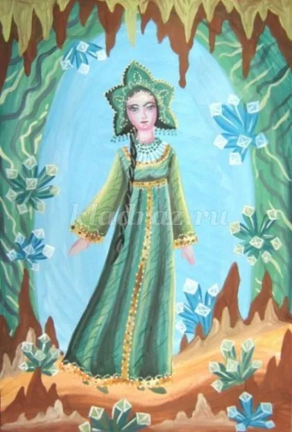 Як намалювати казку бажова (намалювати) Як намалювати казку бажова