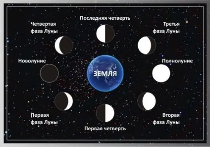 Як визначити фазу місяця (фаза) Як визначити фазу місяця