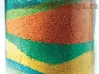 Як пофарбувати пісок, рукомесло
