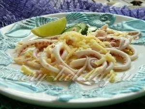 Як приготувати щупальця кальмара 1