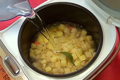 Як приготувати картопляний суп в мультиварці (приготувати картопляний мультиварці) Як приготувати картопляний суп в мультиварці