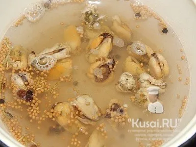 Як приготувати мідії - рецепт з фото (як приготувати заморожені мідії) Як приготувати мідії - рецепт з фото