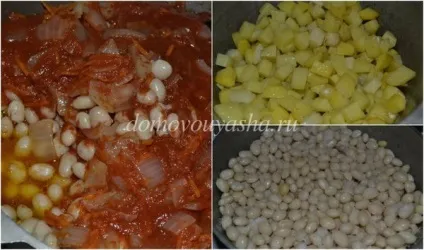 Як приготувати тушковану квасолю з картоплею (як приготувати квасоля з картоплею) Як приготувати тушковану квасолю з картоплею