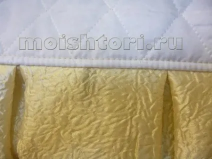 Як пришити на покривало оборку, що переходила в рюш, штори своїми руками (покривало) Як пришити на покривало оборку, що переходила в рюш, штори своїми руками