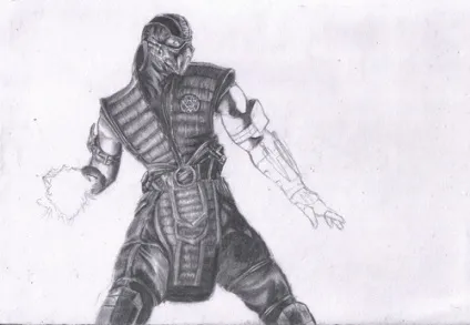 Як малювати sub zero з mortal kombat x поетапно, як легко і просто малювати олівцем, ручкою (малювати) Як малювати sub zero з mortal kombat x поетапно, як легко і просто малювати олівцем, ручкою